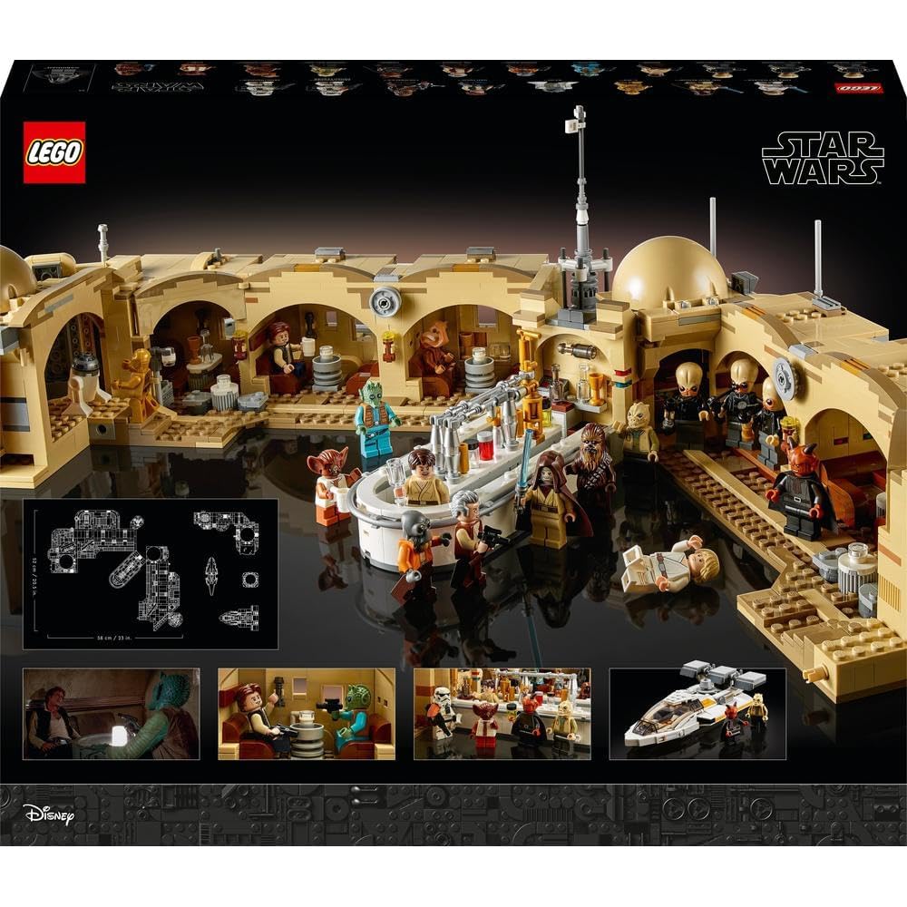 LEGO Star Wars Mos Eisley Cantina 75290 Building Set with Minifigures and Accessories