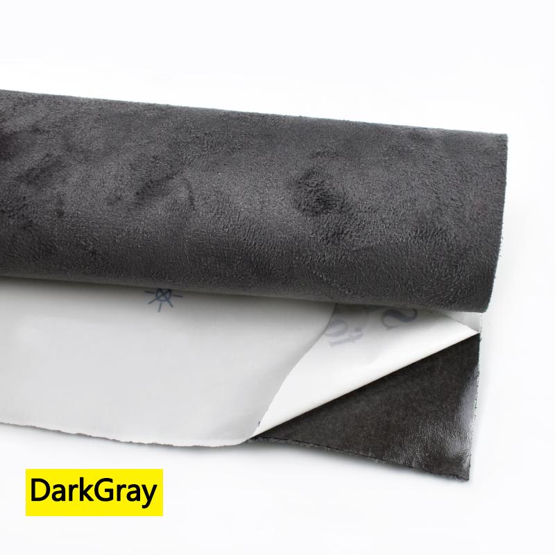 20x30-100*143cm Synthetic Leather Self-adhesive Fabric Suede Adhesive Fabrics By Meter Car Interior Door Velvet Cloth DIY Trims