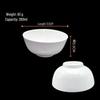 Chinese Style White Melamine Rice Bowl