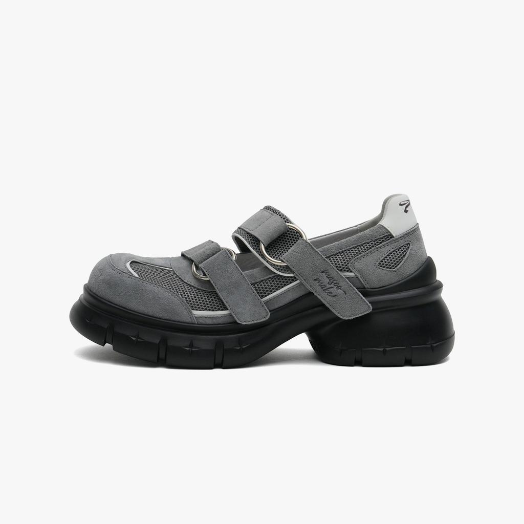 Horse Speed Comfortable Popular 2025 Summer New Mary Jane Shoes Velcro Casual Shoes Platform Single Shoes Women