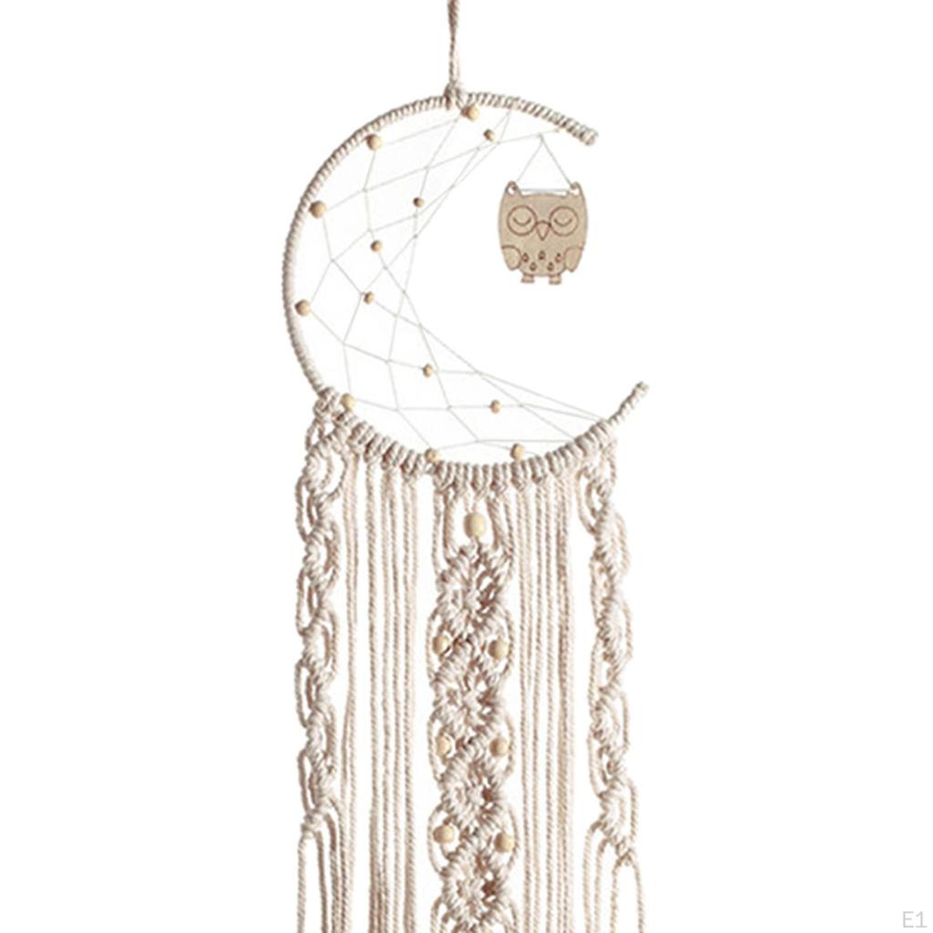 DIY Cotton Woven Macrame Material Kit Chic Tapestry for Backdrop Ornament