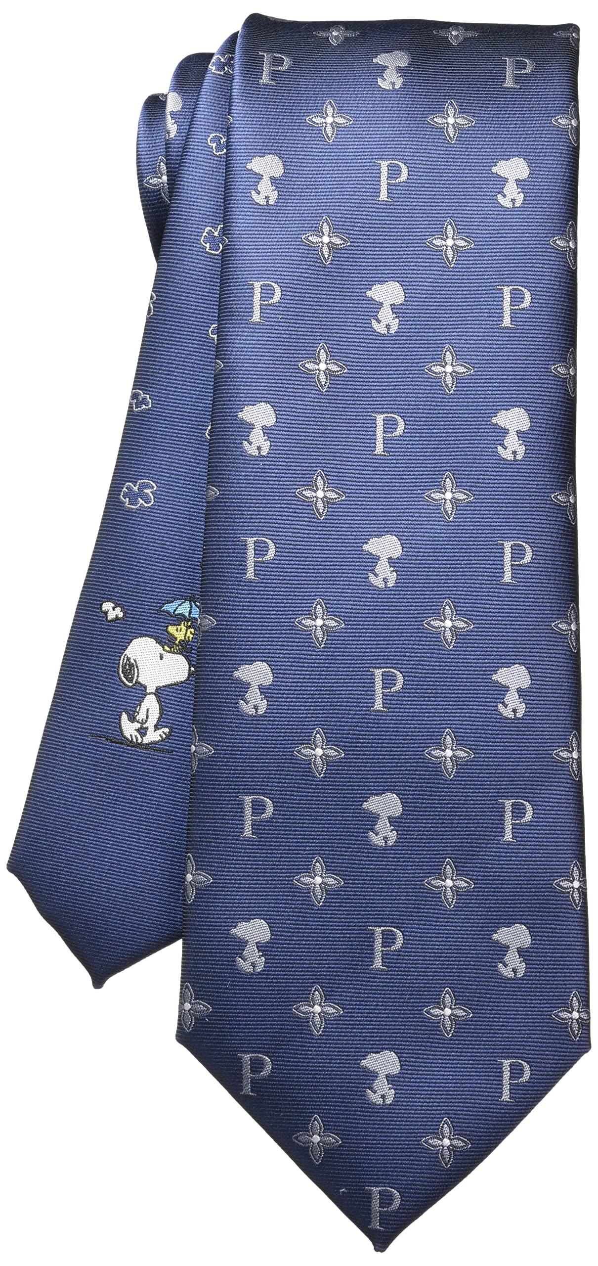 

Галстук Peanuts Snoopy PND48169 Темно-синий SNOOPY Бизнес Бренд Галстук Подарок