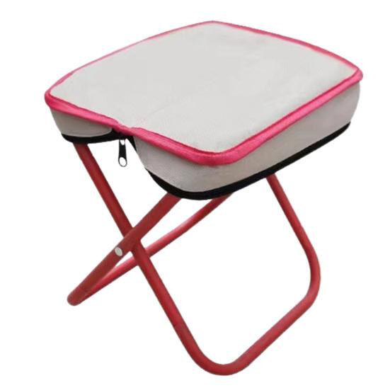 Outdoor Folding Stool with Carry Bag Portable Lightweight Heavy Duty Camping Backpacking Beach Picnic Fishing Collapsible Chair Seat