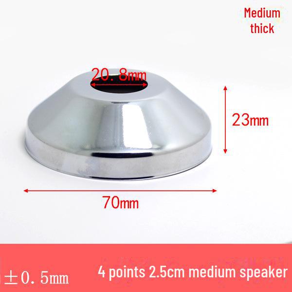 Capace decorative din oțel inoxidabil pentru robinet, triunghi și pătrat