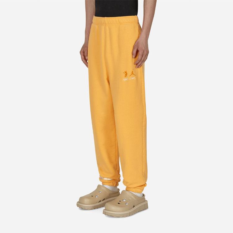 Jordan x Union M J FLC Pant (Asia Sizing) Sport Gold Unisex Streetwear DJ9527-771