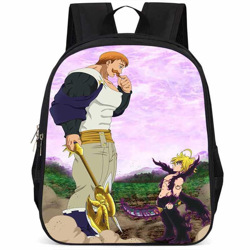 Spacious 15 Inch Oxford Cloth Backpack For Kids Lightweight And Comfortable