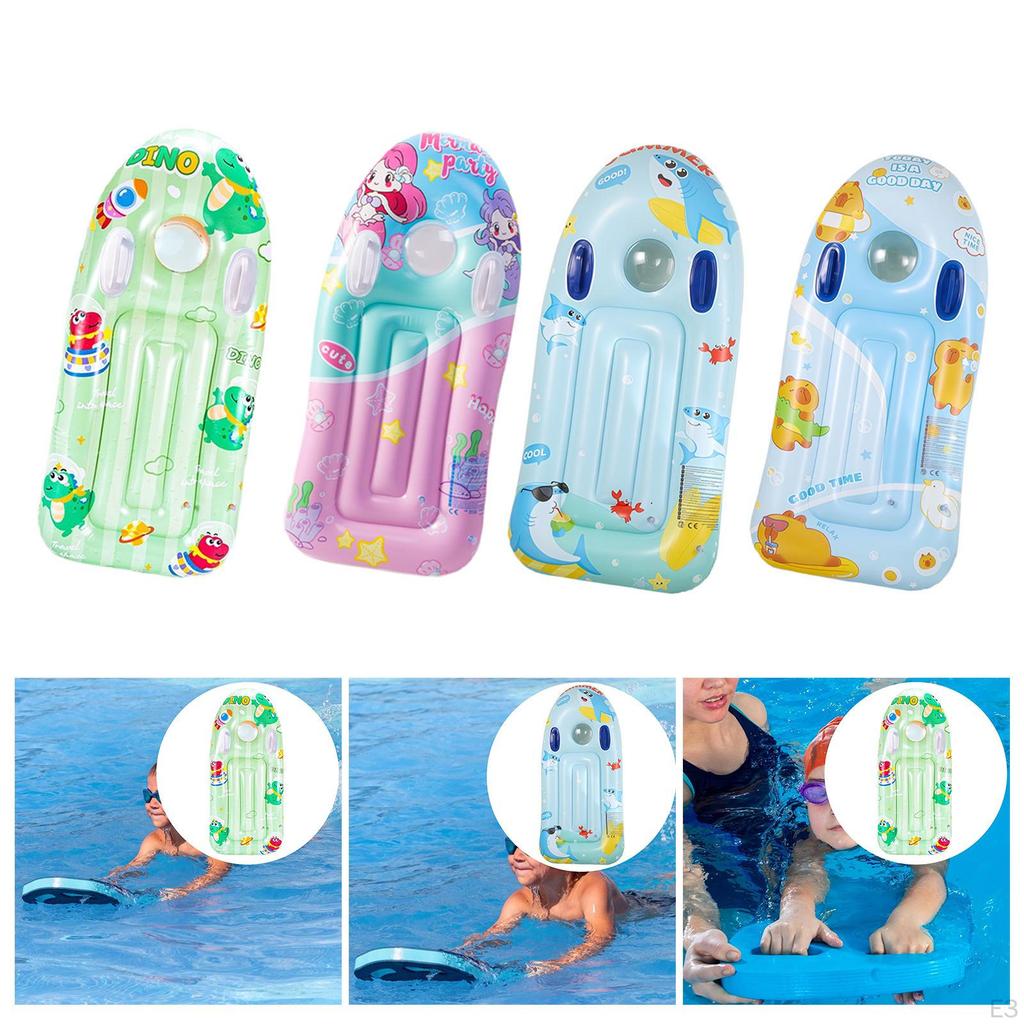 Inflatable Surfboard PVC Surfing Body Board for Kids Water Entertainment