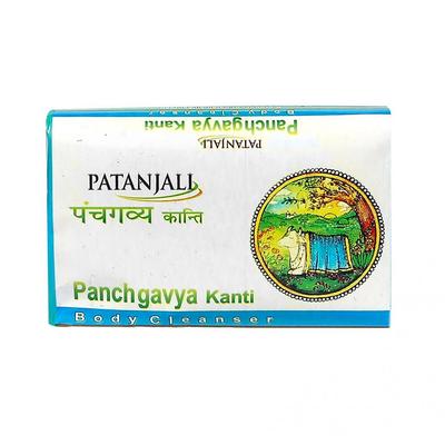 Jabón Panchagavya Kanti (75 gramos), Limpiador corporal Panchagavya Kanti, Patanjali
