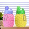 Fruit Shape Pineapple Sport Bottle Pineapple Collapsible Water Bottles  Outdoor