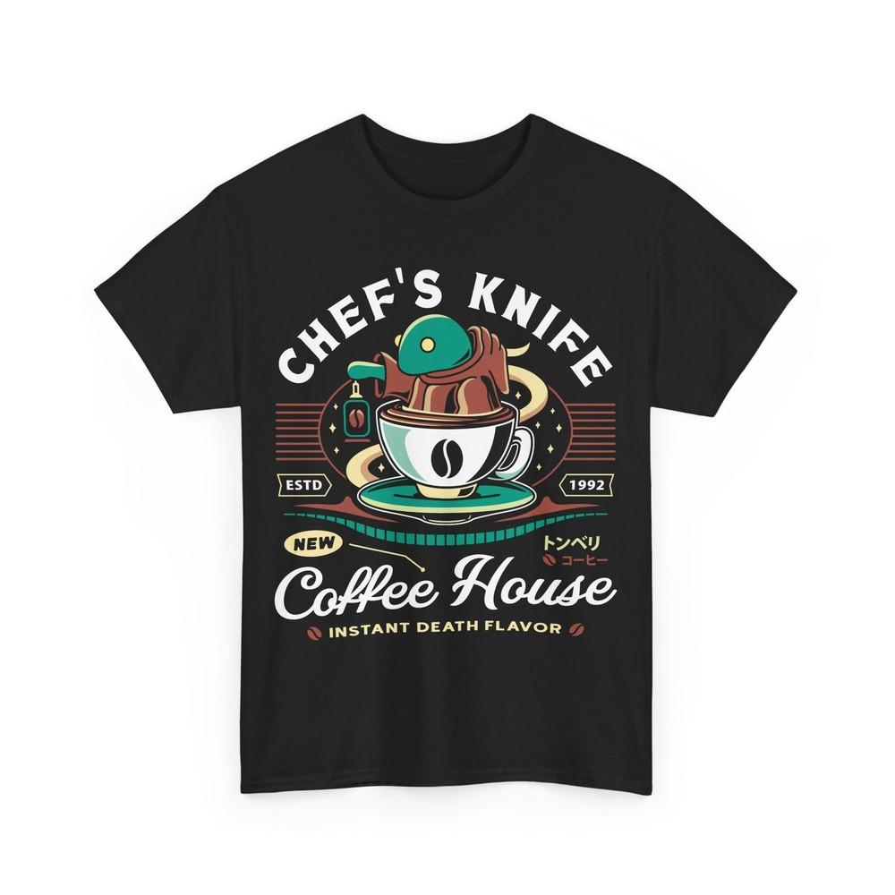 

Chefs Knife Coffee Crest Unisex T-Shirt. Final Fantasy Video Game. Tomberi. S