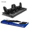 PS4 Slim Verticale Standaard Koelventilator USB Oplader Oplaadstation Oplaadstation Videogame Accessoire