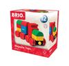 BRIO Magnetic Stacking Train (Red Tires) 30124