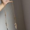 Ethnic Multi-Layer Leaf Tassel Necklace - Chic, Unique Clavicle Chain Design