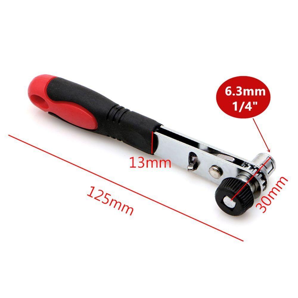 Bit Set Hand Tools Repair Tool Ratchet Wrenchs Tools for Nut Socket Nut Driver 1/4" Socket Wrench