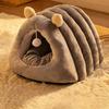 Cozy Small Pet Bed Warm Soft Dog Bed Comfortable Cat Cave Bed  Kitten