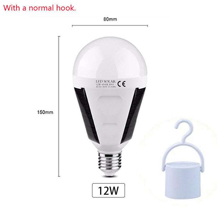 LED Solar Power Bulb Protable LED Solar Lights Rechargeable Lampada LED Waterproof Outdoor Camps Tent Garden Lights Dropshipping