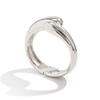 Hip-Hop Oval Arc Smooth Bracelet Personality Irregular Wave Alloy Bracelet