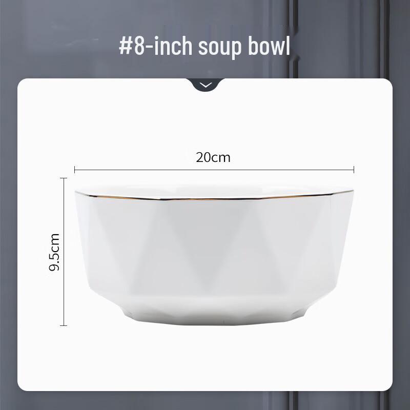 

Mode Lanka Gold Rim Ceramic Dinnerware