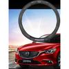 Funda de Volante de Cuero de Fibra de Carbono de 38 CM para Mazda 2 3 CX5 CX30 CX8 CX3 Mazda2 6 5 CX9 BT50 Accesorios para Coche
