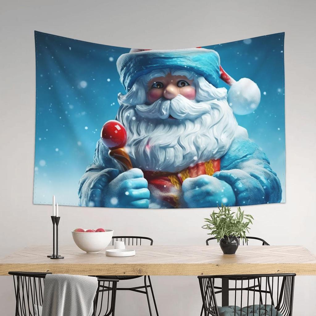 Christmas Tree Winter Santa Claus Wall Hanging Tapestry Christmas Wall Hanging Tree Wall Hanging Gorgeous Christmas Tree Fireplace Gifts