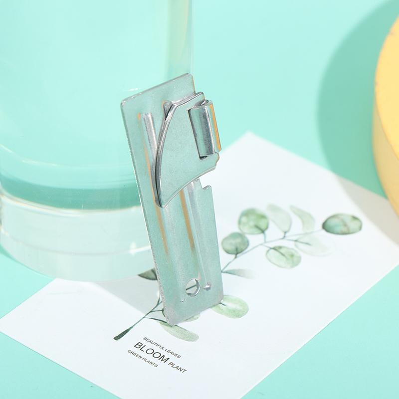 

1 шт. Кухонная нержавеющая сталь Двойная овощечистка Многофункциональный инструмент 2 в 1 EDC Карманная открывалка для консервов Высокое качество