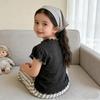 Floral Ruffled Baby Girl T-Shirt and Pants Set - 2026 Summer Collection
