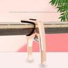 Guitar Capo Tone Clip with 3 Plectrums for Acoustic Electric Guitar Bass Ukulele