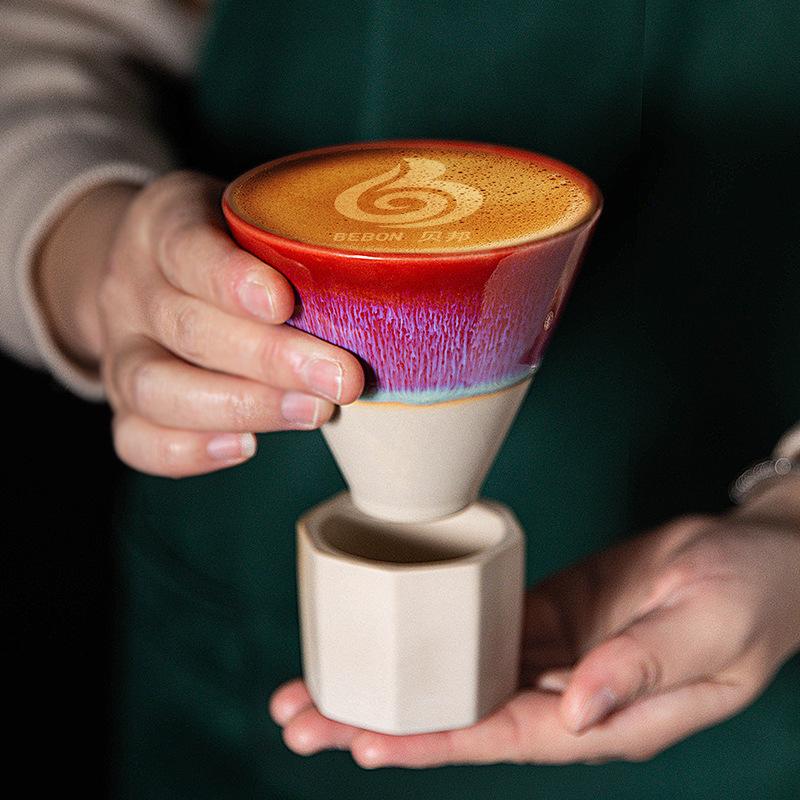 190ml kreativní retro hrubá keramika kávový hrnek keramický hrnek domácí latte espresso kávový hrnek na Střední východ domácí dekorace