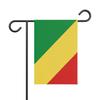 Drapeau - République Du Congo - 32 X 47.5 Cm - Polyester - Impression Recto/verso - Jardin