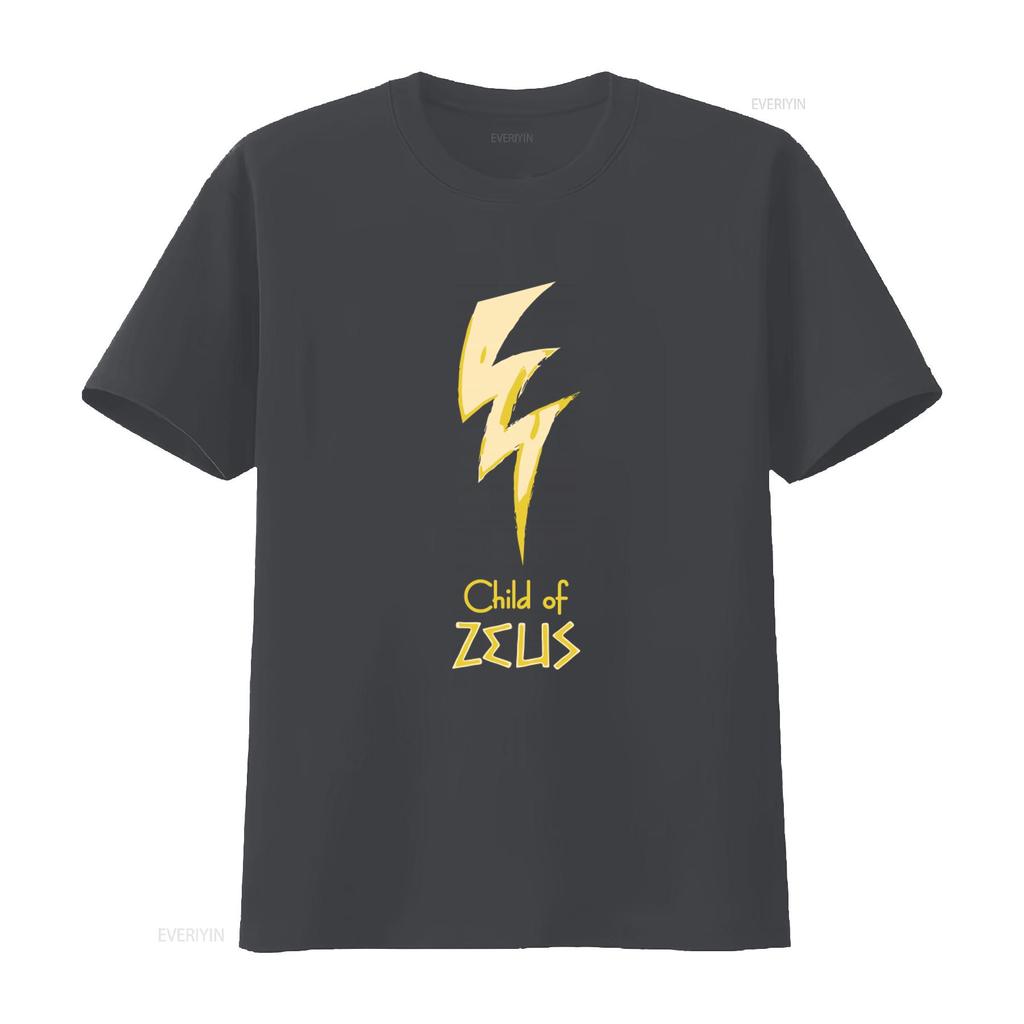 Child of Zeus T Shirt Kids Heavy Cotton for Members Cabin 1 in Camp Half Blood vintage Washed Top For Everyday Wear graphic