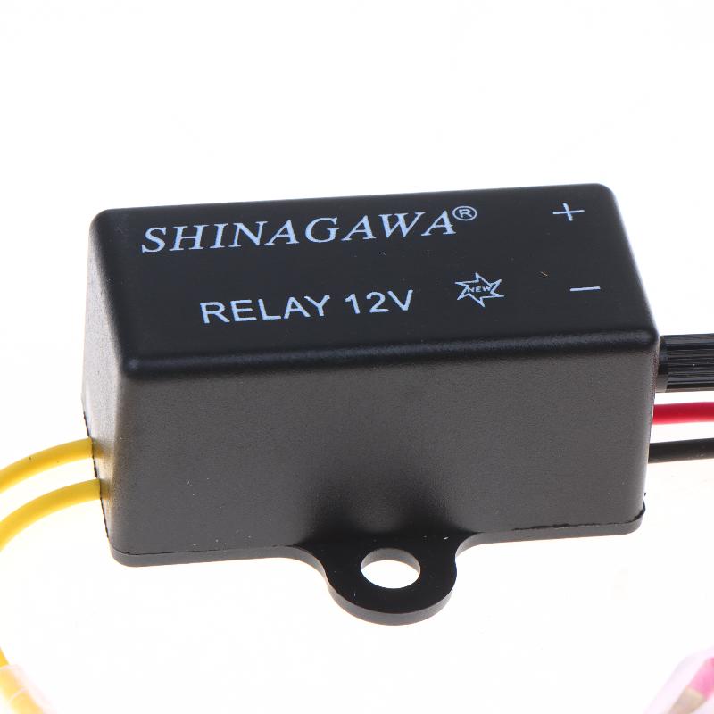 Motorcycle Horn Relay 12V High Sensitivity Universal Automotive Controller Replacement for Car ATV Use