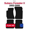 Basic Velour Floor Mats For Subaru Forester Ii Suv (2002-2008)