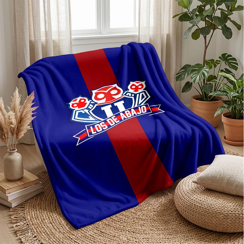 Universidad de Chile Theme blanket Soft Flannel Blanket Plush Throw Blanket Cozy Sofa Bed Blanket for Home Decor