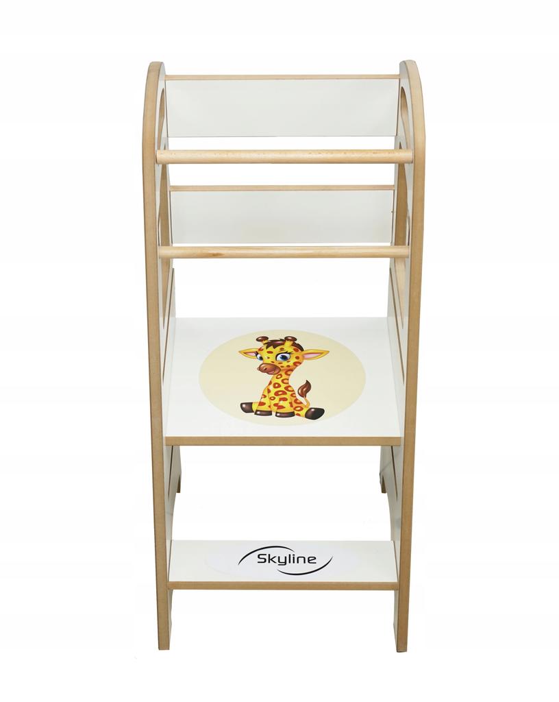 Kitchen Helper For Children White Strong Adjustable Polish