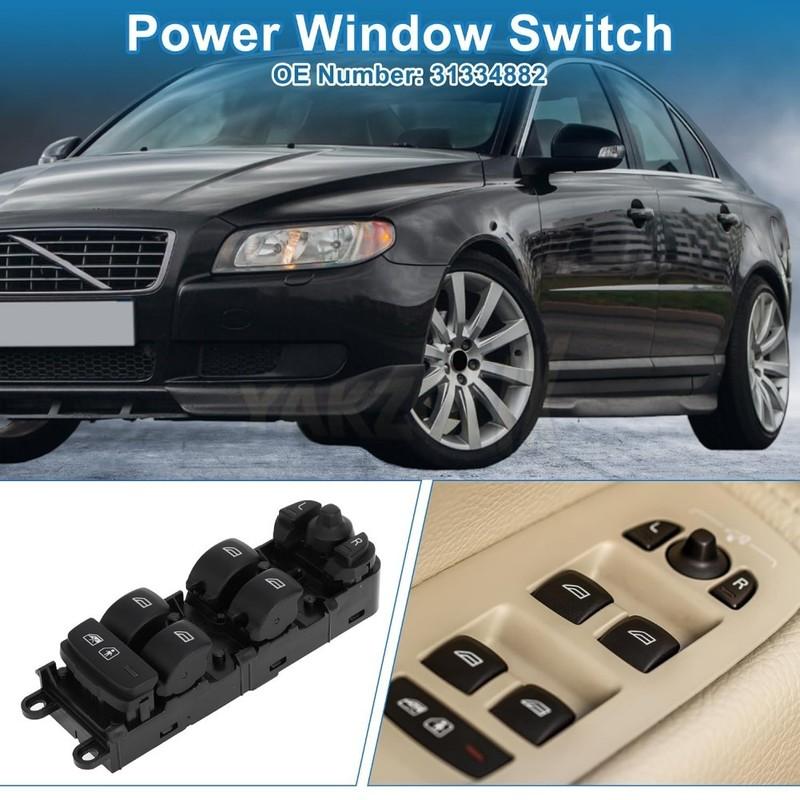 31334882 Master Driver Side Electric Power Window Switch Control Regulator Button For Volvo S80 2007 2008 2009 2010 2011 2012