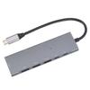 9 In 1 Type C Adapter Multiport Hub HDMI 3.5mm O Memory Card Docking Station