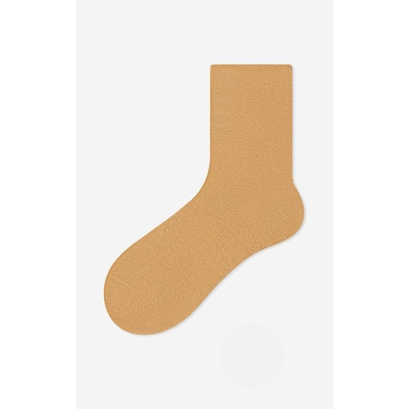 Women's Summer Cotton Socks, Mid-calf Socks, Breathable, Deodorizing, Sweat-absorbing Postpartum Socks, Anti-pilling