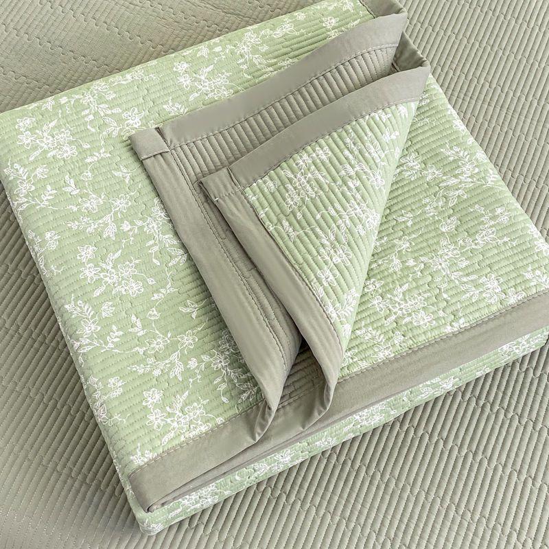 Doppellagiges Garn Gewaschene Baumwolle Bettdecke Beidseitig verwendbare Tatami-Matratze Baumwoll-Bettlaken Matratze