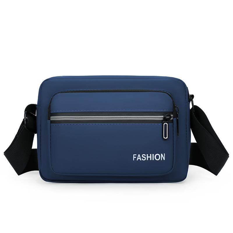 Volnočasová pánská taška velké kapacity, voděodolná taška z oxfordské tkaniny, diagonální taška přes tělo, všestranná pánská taška přes jedno rameno, business taška