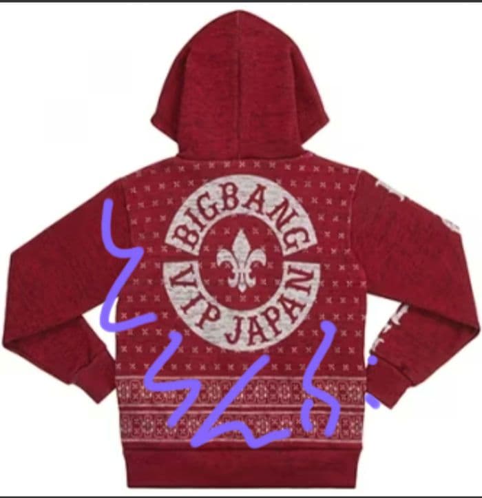 [USED] BIGBANG Knit Hoodie, Size M, Unisex, GD Jiyeon
