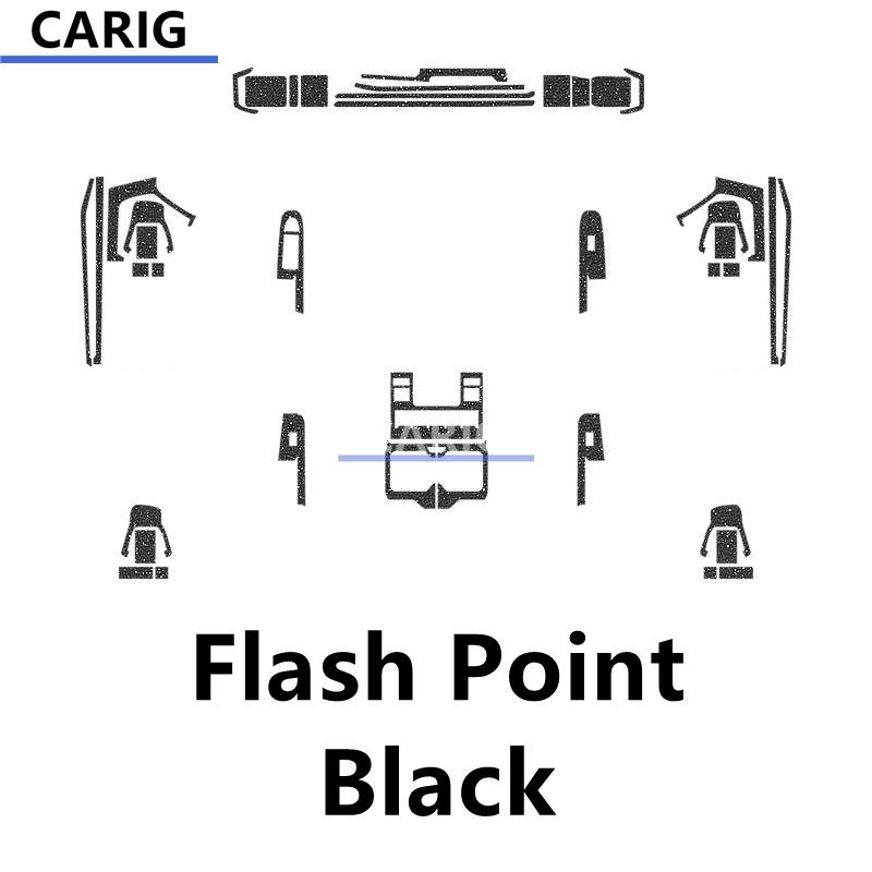 For BYD LEOPARD 5/DENZA B5 23-25 Interior Carbon Fiber Pattern Sticker Protective Film Modification Accessories Refit