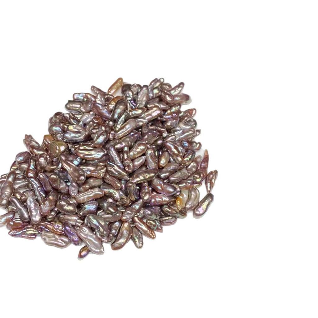 Iridescent Purple 6-7mm Freshwater Pearl Baroque Beads for DIY Jewelry