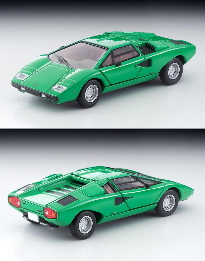 Tomica Limited Vintage Neo Lamborghini Countach LP400 Zelený hotový produkt 320074 1/64 LV-N