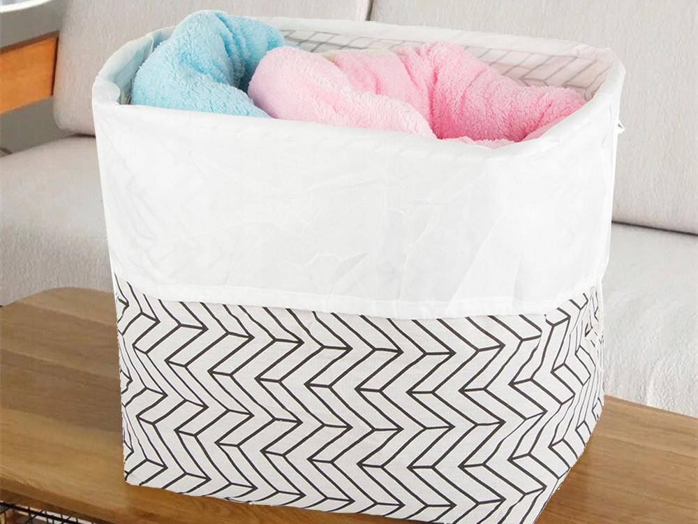 Basket Organizer Zigzag Square (60) Gab_A