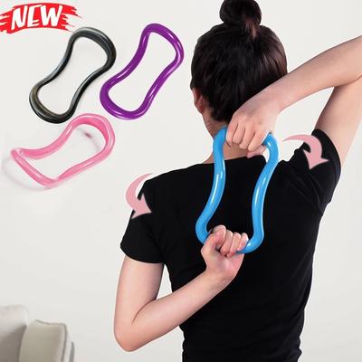 Yoga-Kreis Pilates Stretch Ring Home Frauen Fitnessgeräte Fascia Massage Körper Workout Übung Widerstand Unterstützung Werkzeug