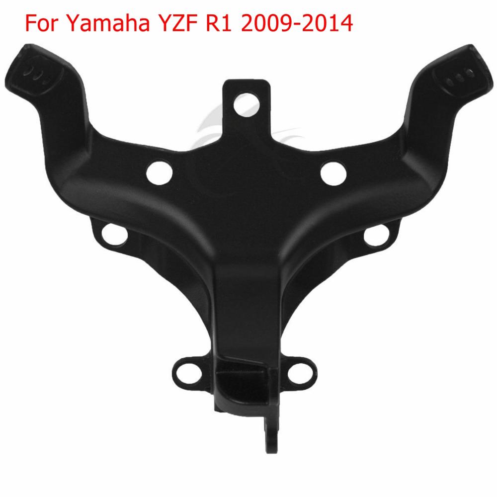Motorcycle Aluminum Black Front Headlight Fairing Bracket For Yamaha R1 2002-2014 R6 1999-2016 Honda CBR600RR 1000RR 2003-2006