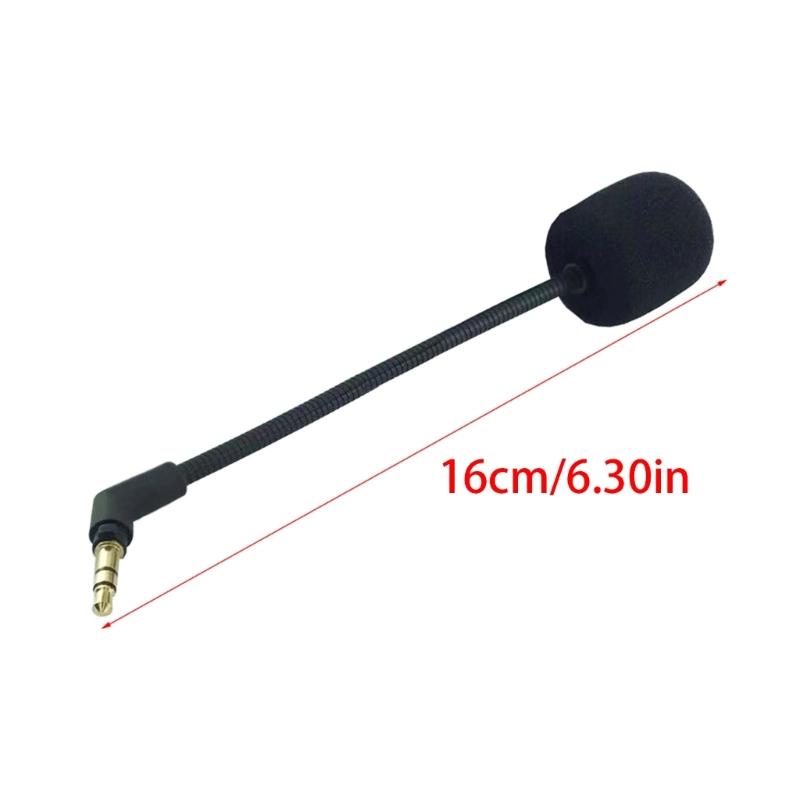 3.5mm Microphone Replacement for HECATE G33BT G4S PRO Headset Detachable Mics Boom Noise Reduction Headsets Microphone