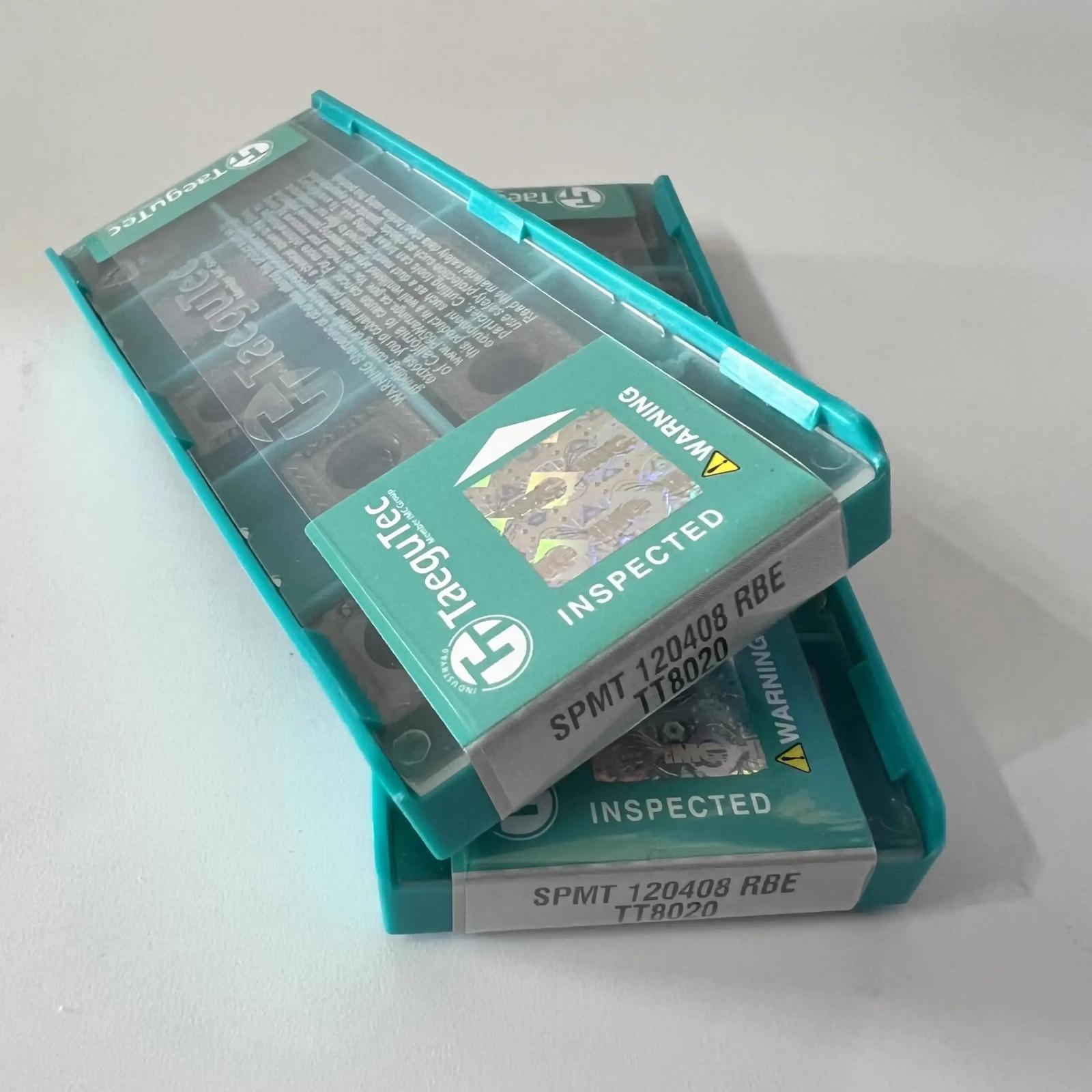 

TaeguTec / SPMT120408RBE TT8020 /Original genuine CNC alloy blade 10 PCS