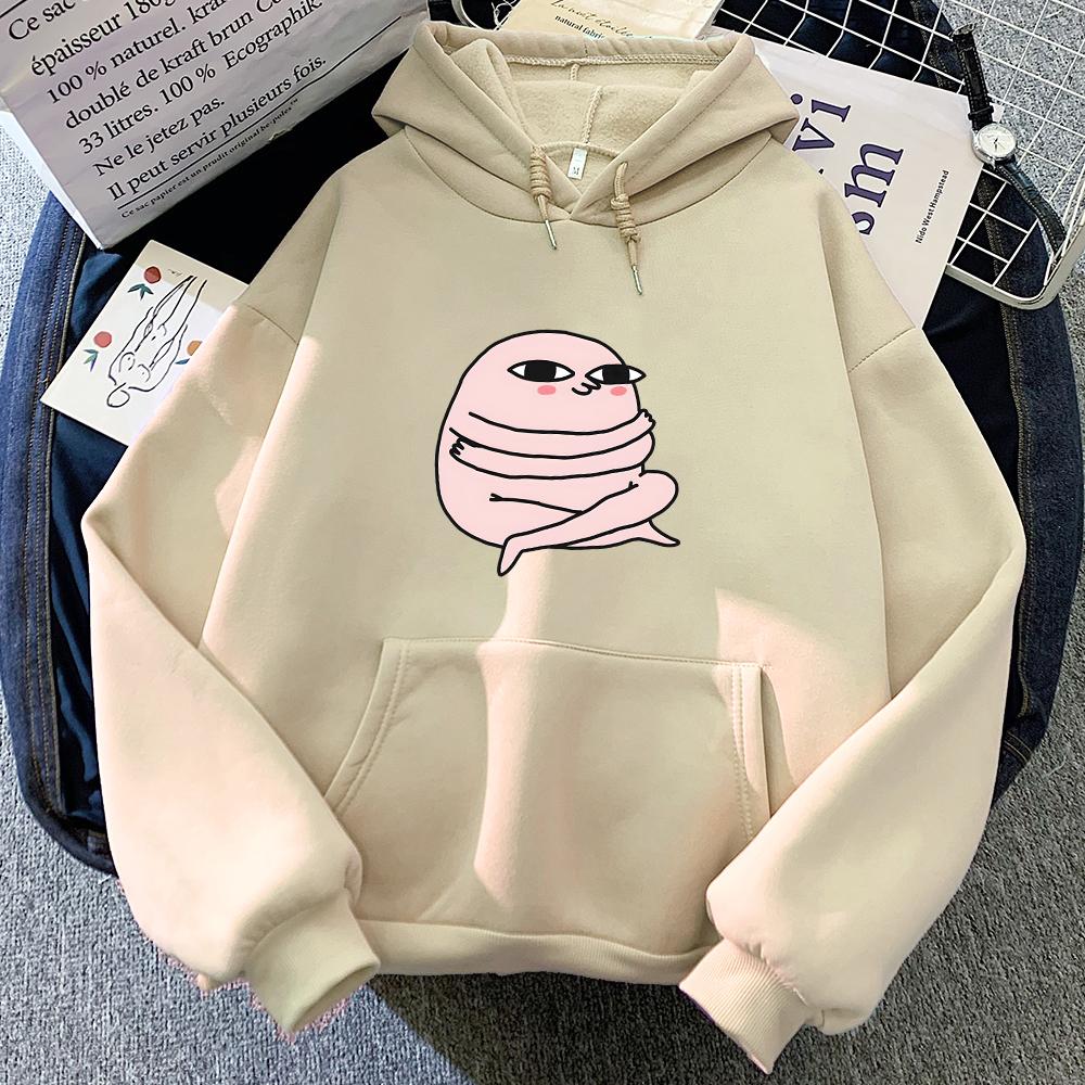 Pink Ketnipz Hoodies Kawaii Clothes Cartoon Comic Korean Fashion Sweatshirts Graphic Hoodie Moletom Winter Tops