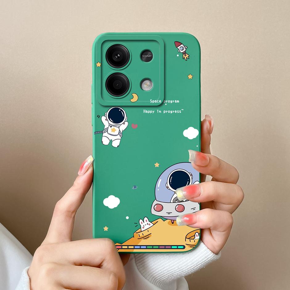 For Xiaomi Redmi Note 13 Pro Plus 5G Case Sweet Girls Cartoons Matte Silicone Coque For Redmi Note13 Pro+ 5G New Design Funda